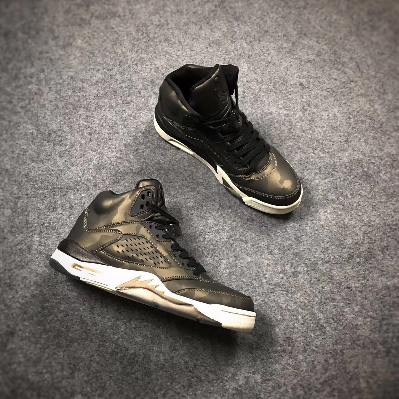 Air Jordan 5 Premium Heiress Metallic Field Shoes